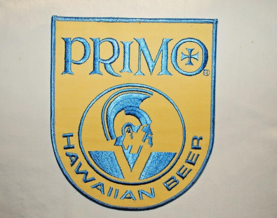 VINTAGE LARGE 1970 PRIMO HAWAIIAN BEER PATCH