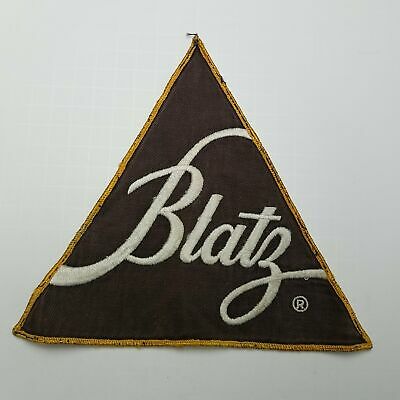 Blatz Beer Triangle Patch 8.25-Inch Base