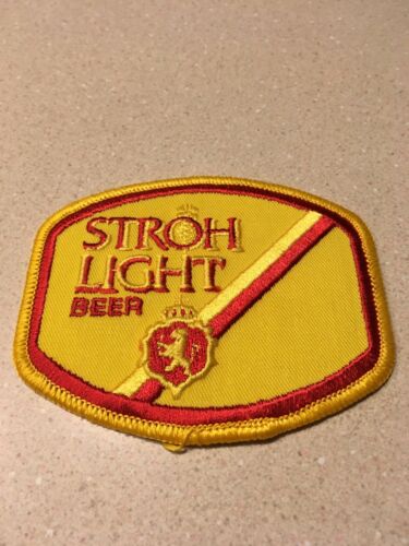 Stroh Light Beer Patch NOS