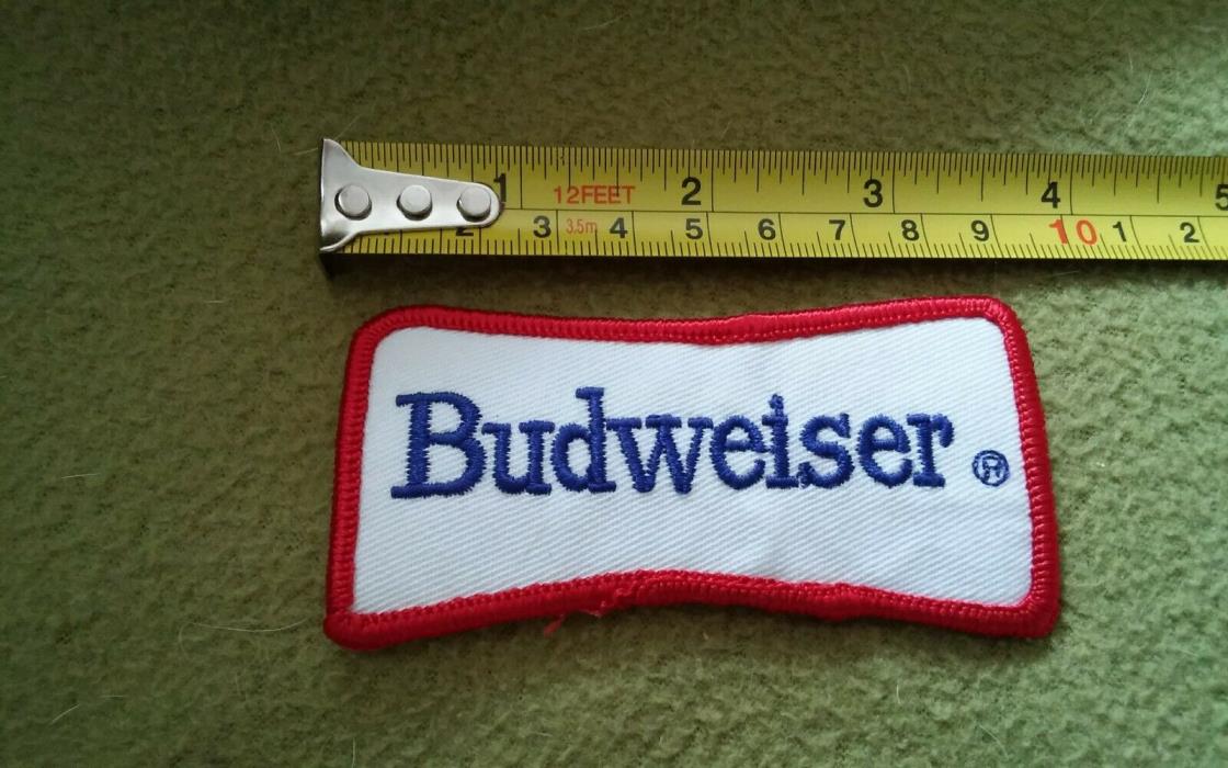 Budweiser patch 3 1/2