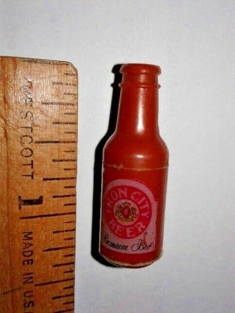 VINTAGE RARE IRON CITY BEER BOTTLE LAPEL PIN PITTSBURGH BREWING CO. PENNSYLVANIA