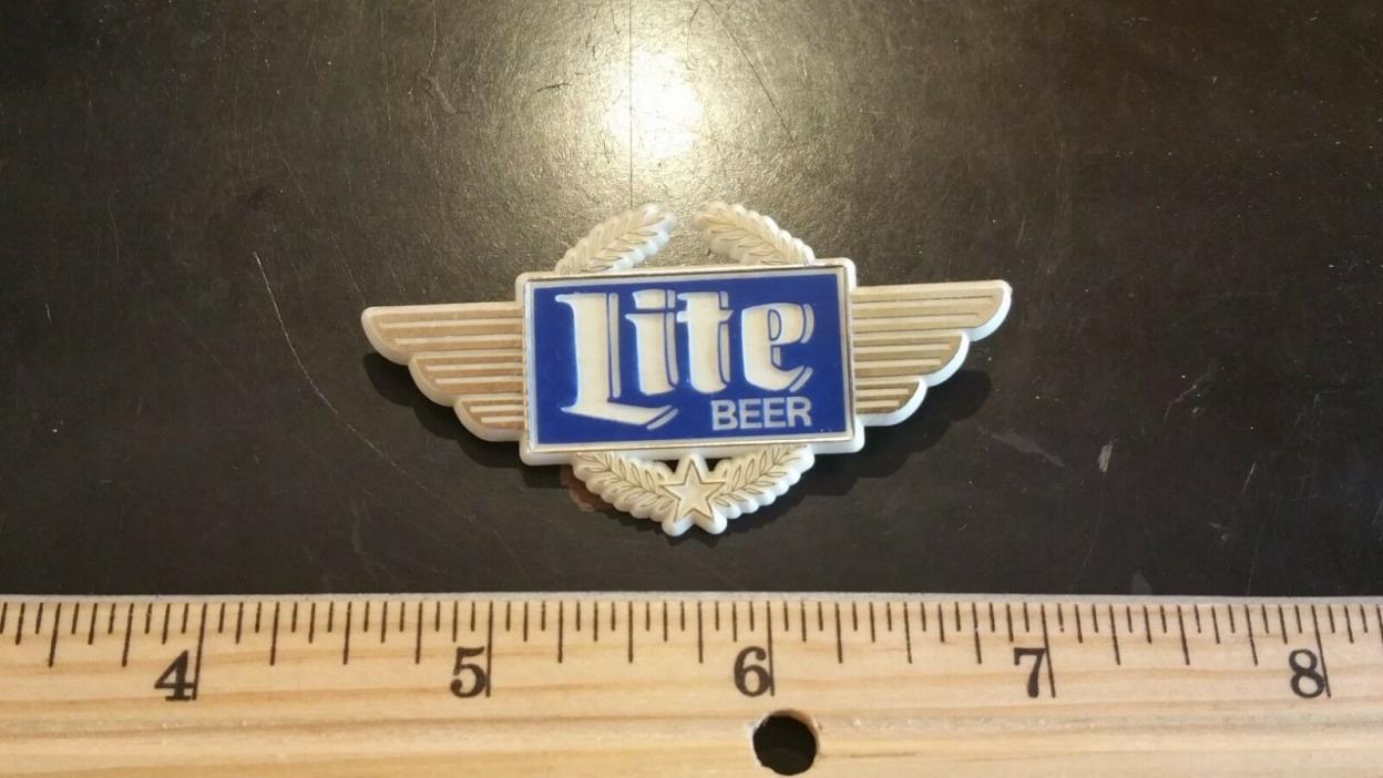 Miller Lite Beer Lapel Pin - Vintage Miller Light Pale Lager Brewery Logo Badge