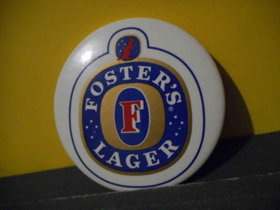Foster's Lager Beer Pinback