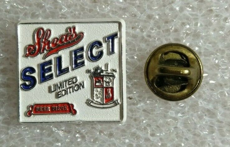 Shea's Select Limited Edition Beer Biere Lapel Pin - Plastic - Approx. 0.75