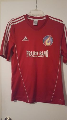 Prairie Band Casino & Resort Adidas Soccer Jersey Adult Medium #7 Mayetta KS