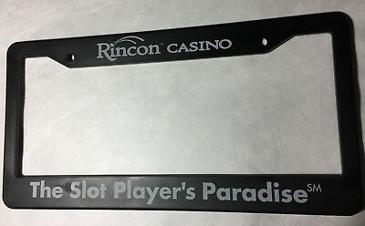 Rincon Casino Valley Center CA Vehicle/Car License Plate Frame souvenir item