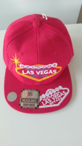 Welcome Las Vegas Sign Cap From Headlines New W/Tags Free Shipping !