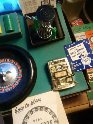 Vintage Lowe Monte Carlowe Casino Game Set no 51 In Box