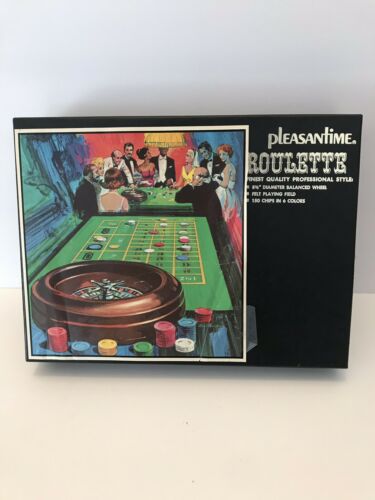 Roulette Wheel Game by Pleasantime Vintage 1950