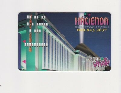 Players Slot Club Rewards Card HACIENDA Hotel Casino Las Vegas NV club VIVA