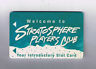 Stratosphere Hotel Casino Players Club Introductory Slot Machine Card Las Vegas