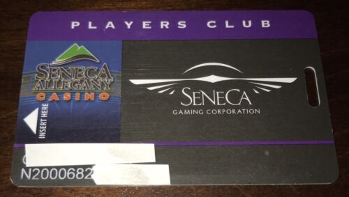 SENECA ALLEGANY CASINO PLAYERS CLUB SLOT CARD COLLECTIBLE