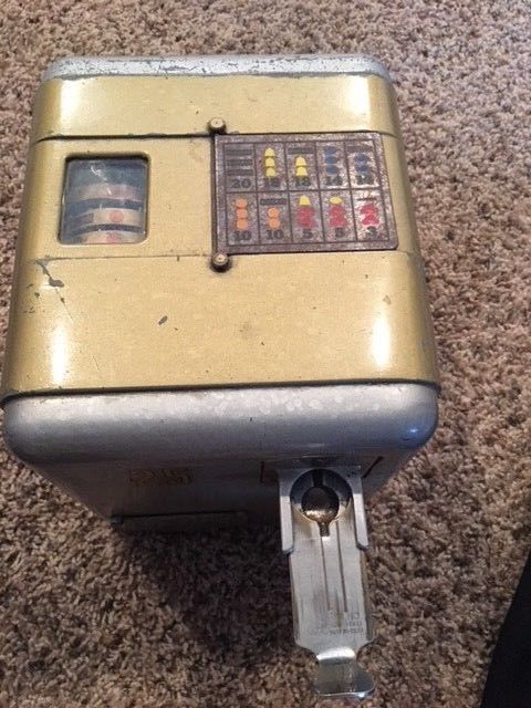 RARE MILLS  VEST POCKET SLOT MACHINE  25 CENT