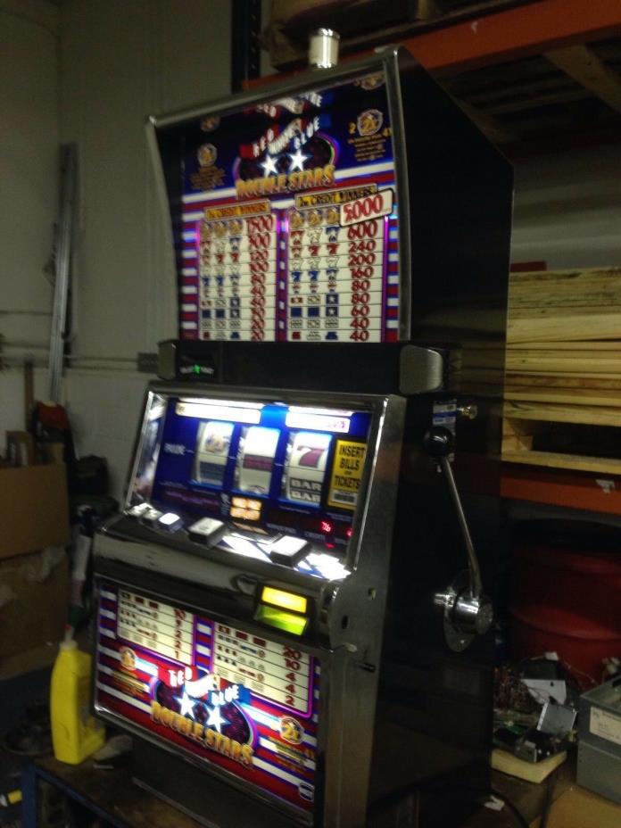 IGT S2000 Red White Blue Double Stars SLOT MACHINE