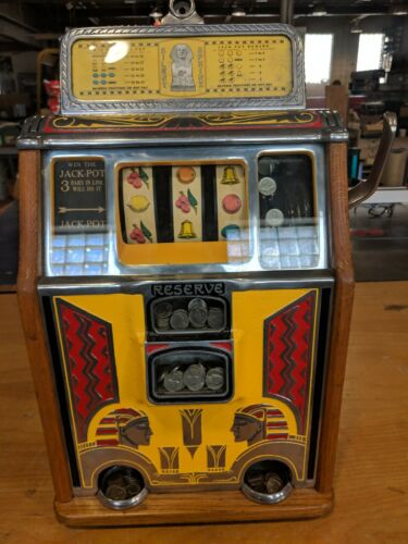 Caille 5 Cent Silent Sphinx Slot Machine