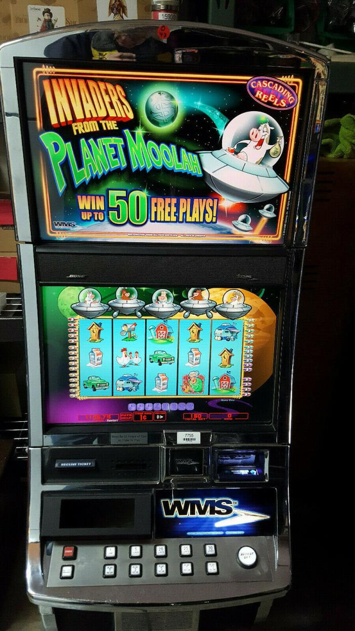 Williams WMS BB2 Invaders from the Planet Moolah Slot Machine