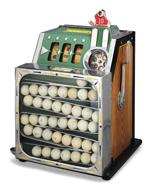 RARE 1936 Comet Golf Ball Vendor slot machine Created by Pace MFG Company