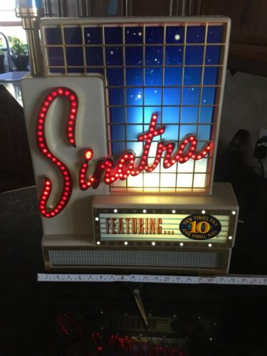 Frank Sinatra  Rare IGT Casino Slot Machine Top Slot Topper