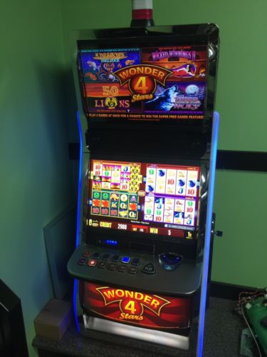 ARISTOCRATIC WANDER 4 STAR SLOT MACHINE. I ALSO HAVE WMS, BALLY, IGT,ETC