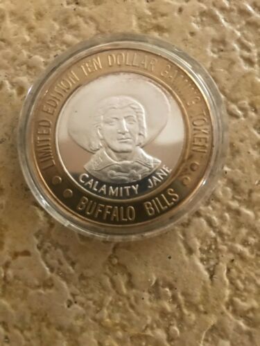 Buffalo Bills 1oz Silver Calamity Jane Coin