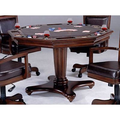 Hillsdale Furniture Ambassador Rich Cherry Octagon Game Table - 6124GTB