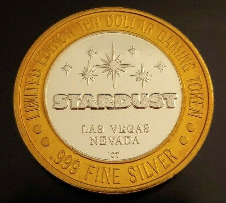 Stardust Enter The Night .999 silver Gaming Token