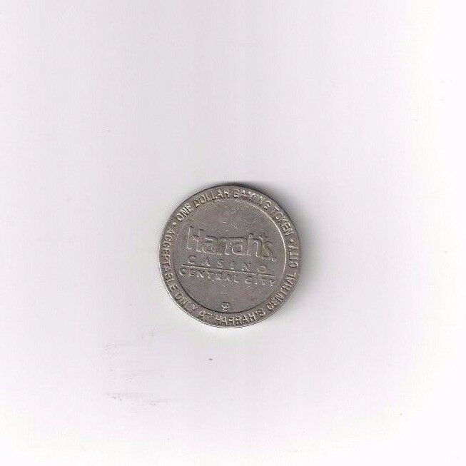 $1.00 Casino Token Harrah's Central City Colorado