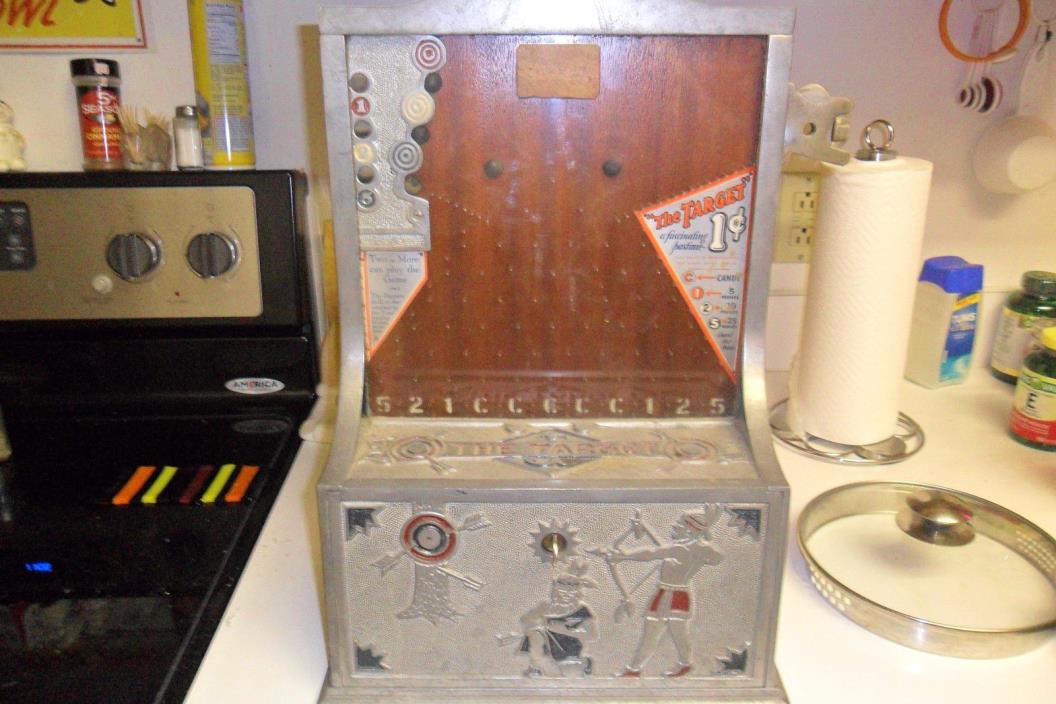 Antique 1926 O.D. Jennings 1 Cent Trade Stimulator 
