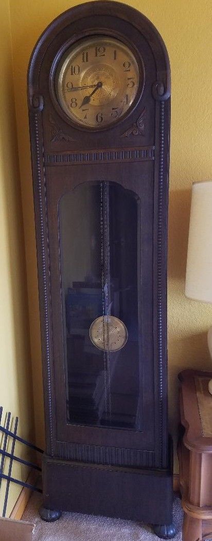 Antique German Grandfather Clock