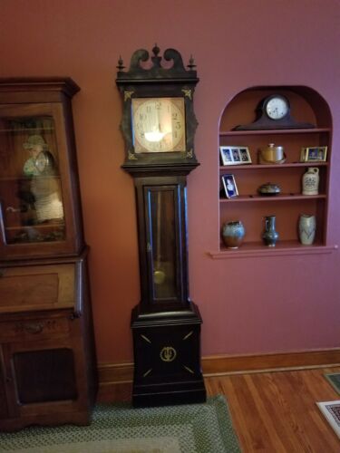 Antique Ithaca Long Case Grandfather Clock