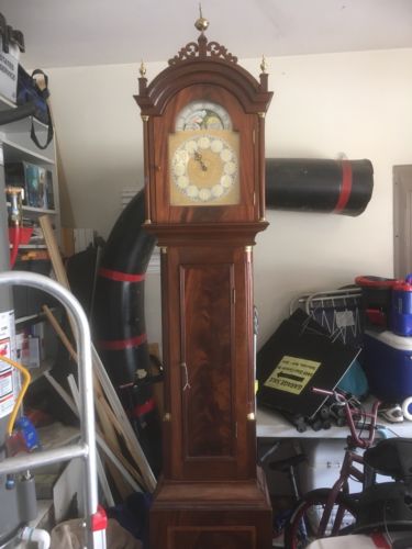 18th Century Era East German Antique Grandfather Clock