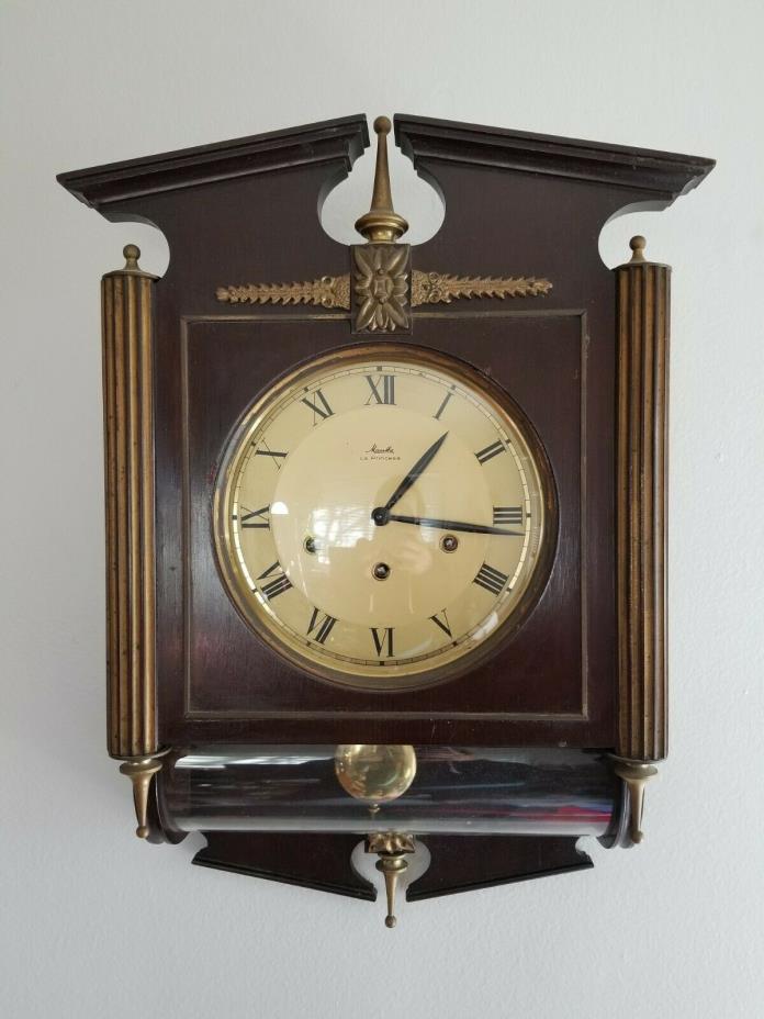 ANTIQUE GERMAN MAUTHE WALL CLOCK