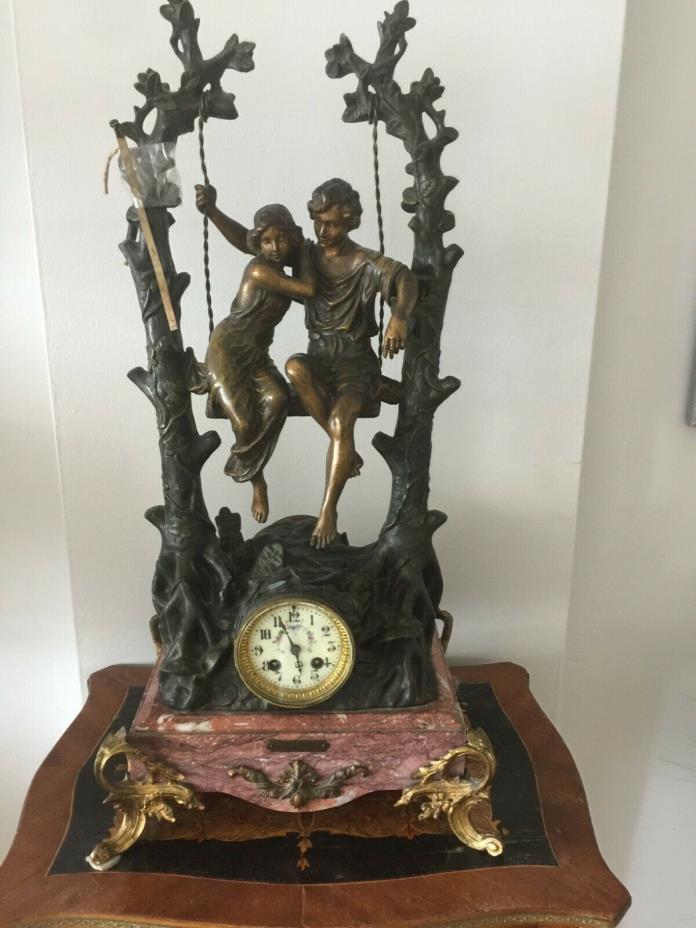 Outstanding  Very Large Antique 19th Century French Geo Maxime Clock