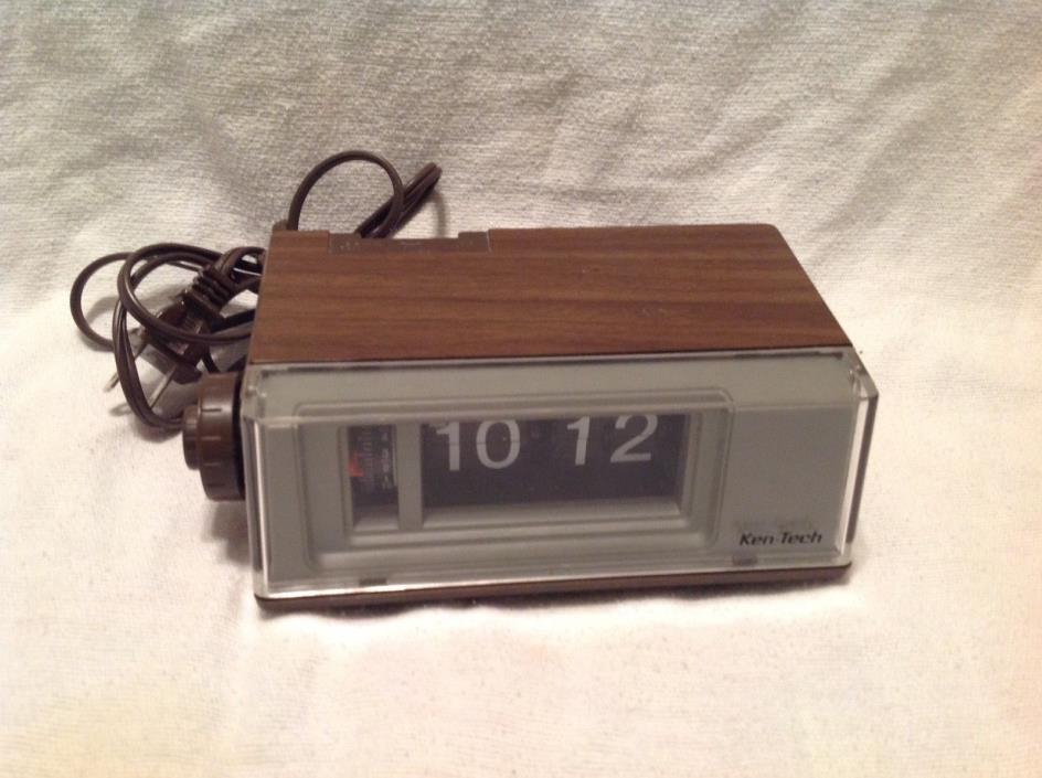 Vintage KEN-TECH Alarm Clock Model T-405A