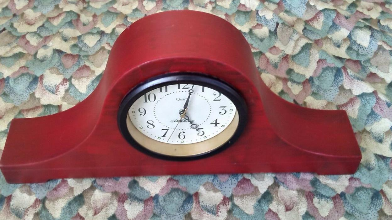 Seth Thomas  quartz Clock wooden Battery Operated