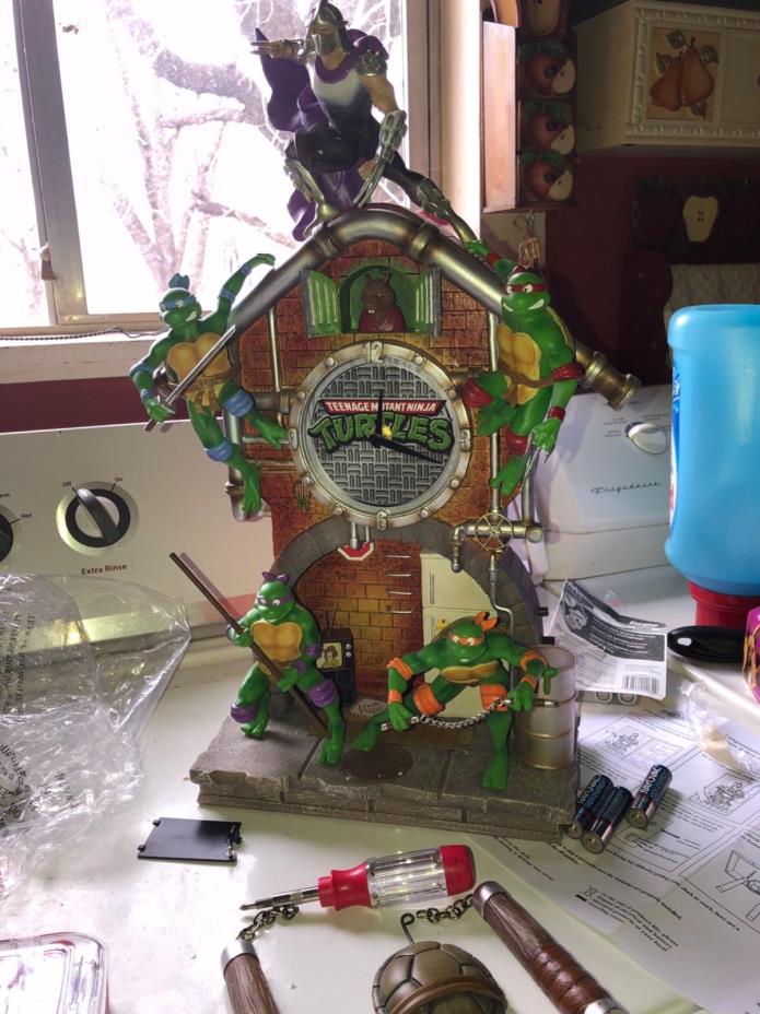 Ninja Turtle cuckoo clock collectible