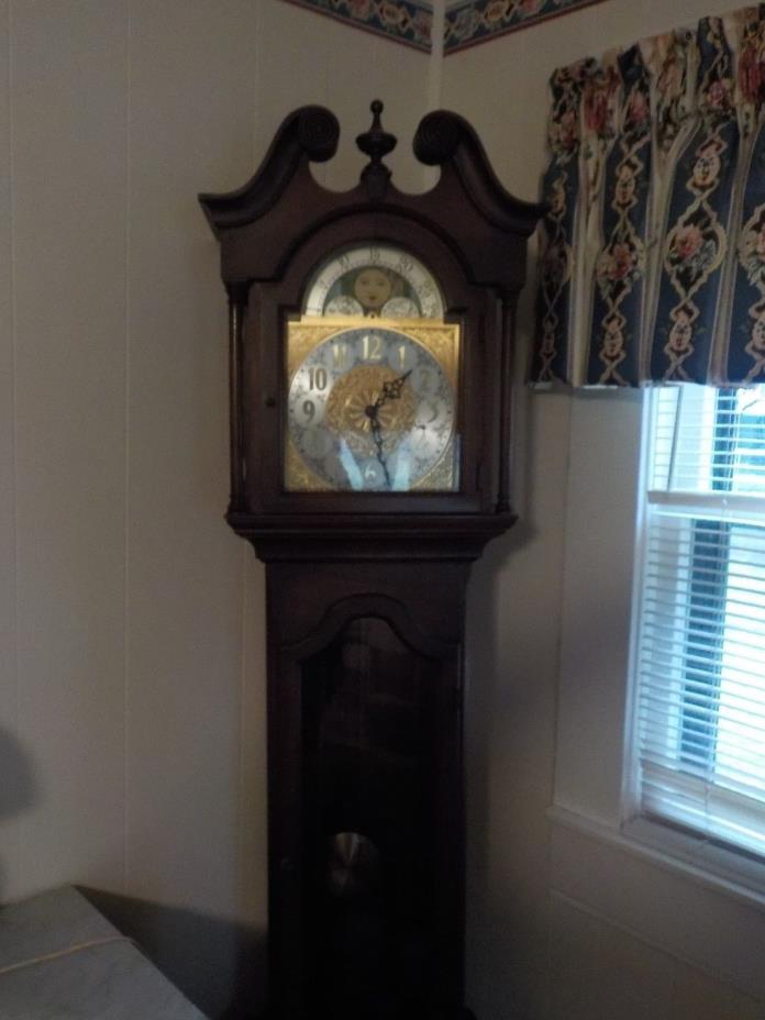 Vintage Colonial Manufacturing Co. Grandfather Clock Model # 1698