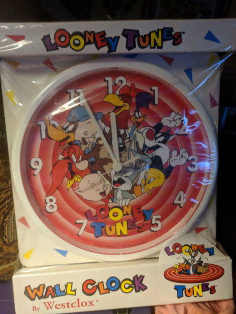 Looney Tunes By Westclox Wall Clock 1994