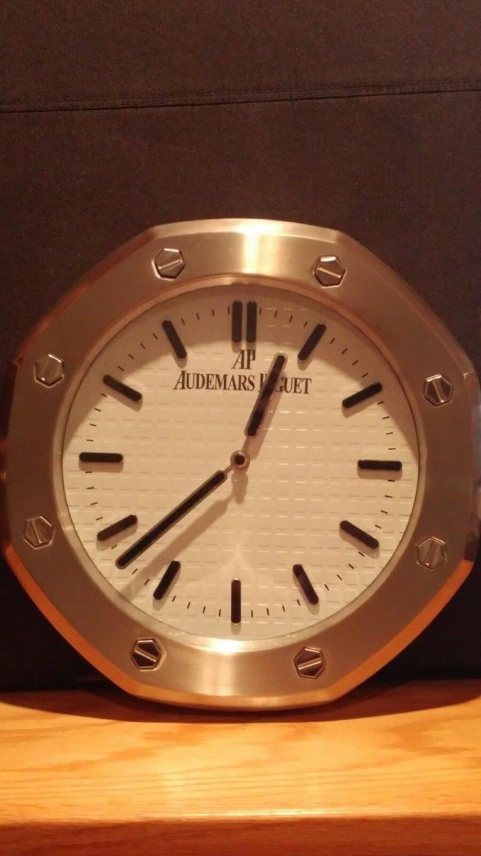 RARE Audemars Piquet Royal Oak Wall Clock 13.5 Inches