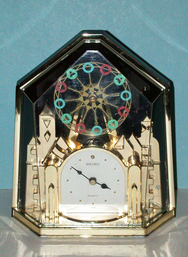 Seiko Carnival Ferris Wheel Motion Mantel Clock