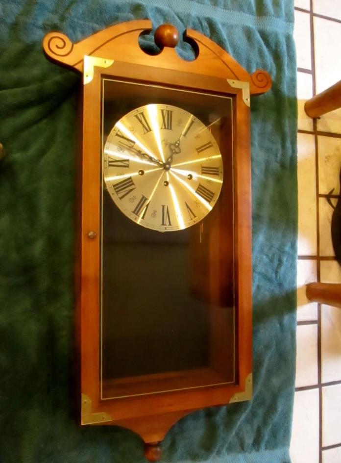 Rare Elgin - Welby Wall Clock - Westminster Chimes