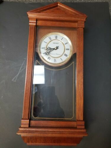 Seiko Battery Operated Wall Clock Not Running Parts Only
