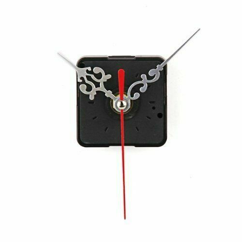 Clock Movement Mechanism with Silver Hour Minute Red Second Hand  YM