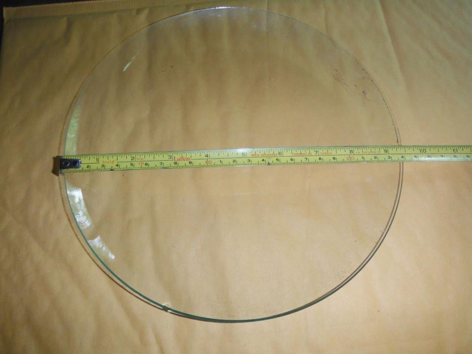 Vintage Round Convex Replacement Glass for Clock 9 1/2” 24cm.  Diameter