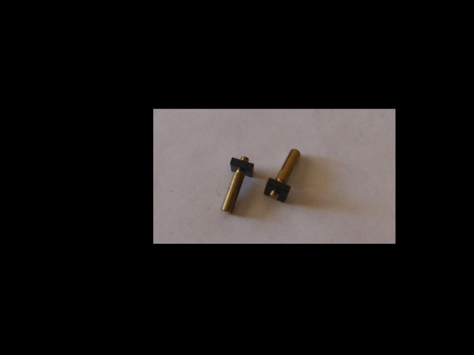 2 Clock Repair Slotted Suspension Studs with Nuts