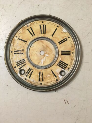 Antique Seth Thomas City Series Clock Dial Parts