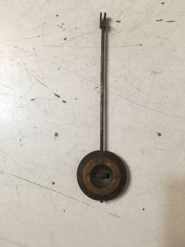 Antique Adjustable French Mantle Pendulum