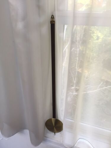Vintage Seth Thomas Grandmother Clock Pendulum 27” Long 4.5” Diameter Bob