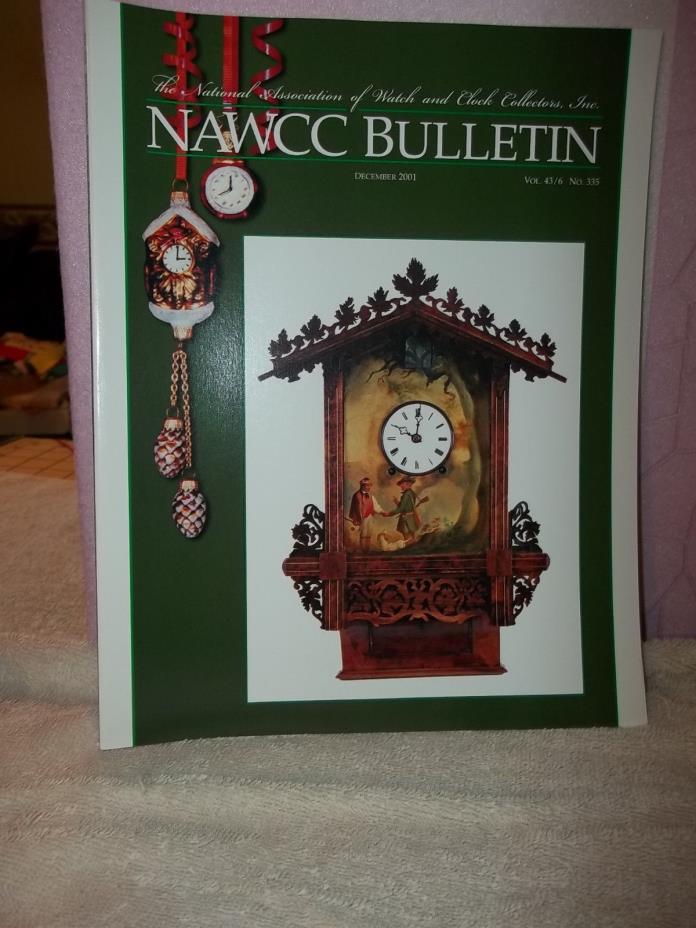 NAWCC Bulletin Guide December 2001 No. 335