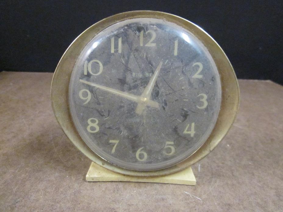 Vintage Wind-up Alarm Clock - Parts or Repair - Westclock Big Ben